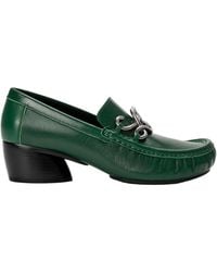 Loewe - Oval Double L Loafer - Lyst