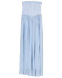 Jonathan Simkhai - Dress With Corset Details - Lyst