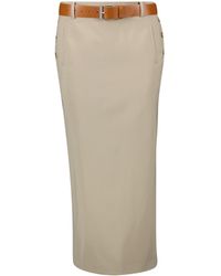 Moschino - Belt Loop Skirt - Lyst