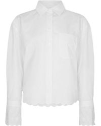 Weekend by Maxmara - Solid Color Long Sleeve Shirt - Lyst