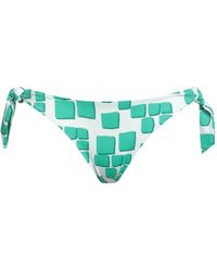 Max Mara - Plaid Bikini Bottoms - Lyst