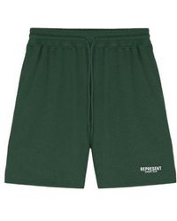 Represent - Logo-Print Drawstring Running Shorts - Lyst