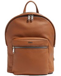 ZEGNA - Logo Lettering Backpack - Lyst
