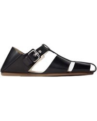 Lemaire - Buckle Cut-Out Fisherman Sandals - Lyst