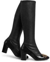 Gucci - Balenciaga Half Clamp High Boots - Lyst