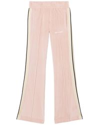 Palm Angels - Logo Flare Chenille Track Pants - Lyst