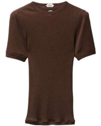 Versace - Ribbed T-Shirt - Lyst
