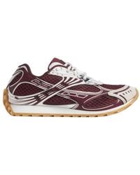 Bottega Veneta - Orbit Lace-Up Sneakers - Lyst