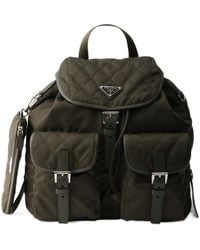 Prada - Tessuto Quilted Pocket Backpack - Lyst
