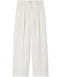 Filippa K - Pleated Wide-Leg Pants - Lyst