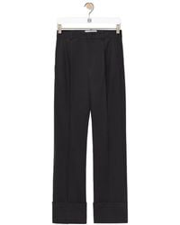 Loewe - Fisherman Turn-Up Trousers - Lyst