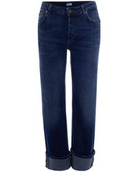 Liu Jo - Turn-Up Hem Distressed Jeans - Lyst