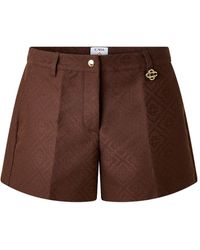 CASABLANCA - Belt Loop Shorts - Lyst
