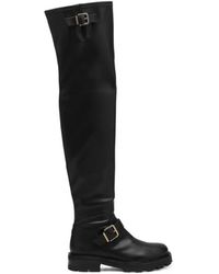 Jimmy Choo - Biker Ii Over-The-Knee Boots - Lyst