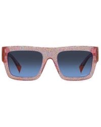 Missoni - Geometric Frame Sunglasses - Lyst