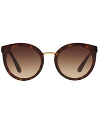 Dolce & Gabbana - Eyewear Round Frame Sunglasses - Lyst
