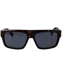 dunhill - Tortoiseshell-Effect Rectangle-Frame Sunglasses - Lyst