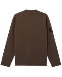Stone Island - Logo-Patch Knit Sweater - Lyst