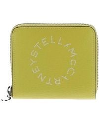 Stella McCartney - Logo-Printed Zip-Around Wallet - Lyst