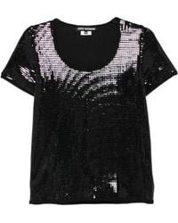 Junya Watanabe - Sequin-Embellishment T-Shirt - Lyst