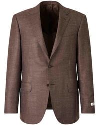 Canali - American Straight Single-Breasted Blazer - Lyst