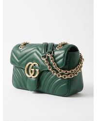 Gucci - Matelassé Chain Shoulder Bag - Lyst
