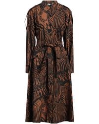 Weekend by Maxmara - Two-Tone Long Sleeve Shirt Dress - Lyst