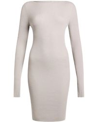 Rick Owens - Bodycon Knit Dress - Lyst