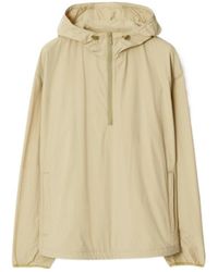 Burberry - Logo-Embroidered Hooded Jacket - Lyst