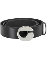 Coperni - Logo-Buckle Leather Belt - Lyst