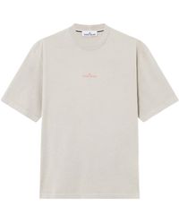 Stone Island - Carlo Printed Regular-Fit T-Shirt - Lyst