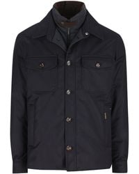 Moorer - Pocket Button-Up Jacket - Lyst