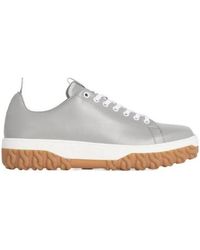 Thom Browne - Court Lace-Up Sneakers - Lyst