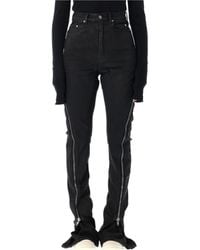 Rick Owens - Belt Loop Denim Trousers - Lyst