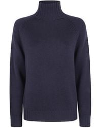 Rossopuro - Long-Sleeve High-Neck Top - Lyst