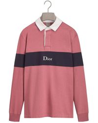 Dior - Long-Sleeved Polo Shirt, Relaxed Fit - Lyst