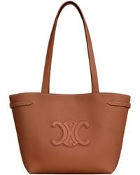 Celine - Small Cabas Anaïs Cuir Triomphe Shoulder Bag - Lyst
