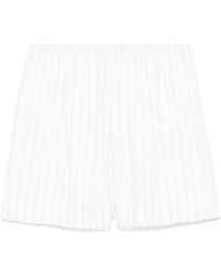 Nanushka - Striped Shorts - Lyst