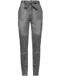 Rag & Bone - Minimalist Solid Color Denim Look Casual Pants - Lyst