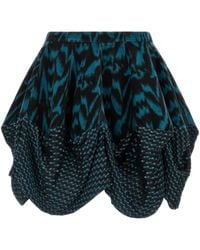 Kiko Kostadinov - Evelyn Asymmetric Mini Skirt - Lyst