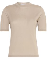 Max Mara - Short-Sleeved Knitted Top - Lyst