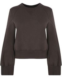 Sacai - Raglan-Sleeve Balloon-Sleeve Sweatshirt - Lyst