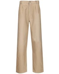 Maison Margiela - Cotton Trousers - Lyst