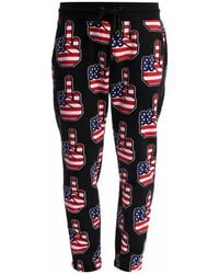 Moschino - Printed Sweatpants - Lyst