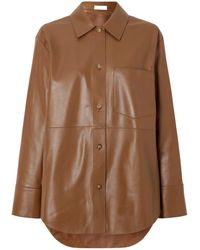 JOSEPH - Penna Leather Shirt - Lyst