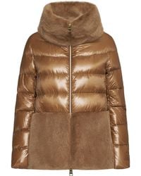 Herno - High-Neck Quilted Down Jacket - Lyst