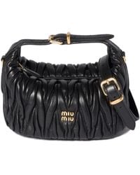 Miu Miu - Matelassé Zipped Pouch - Lyst