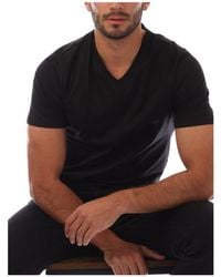 BOSS - Vneck Shortsleeve Tshirt - Lyst