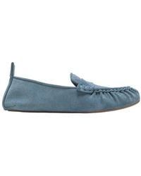 Acne Studios - Suede Loafers - Lyst