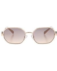 Tory Burch - Miller Oval-Frame Sunglasses - Lyst